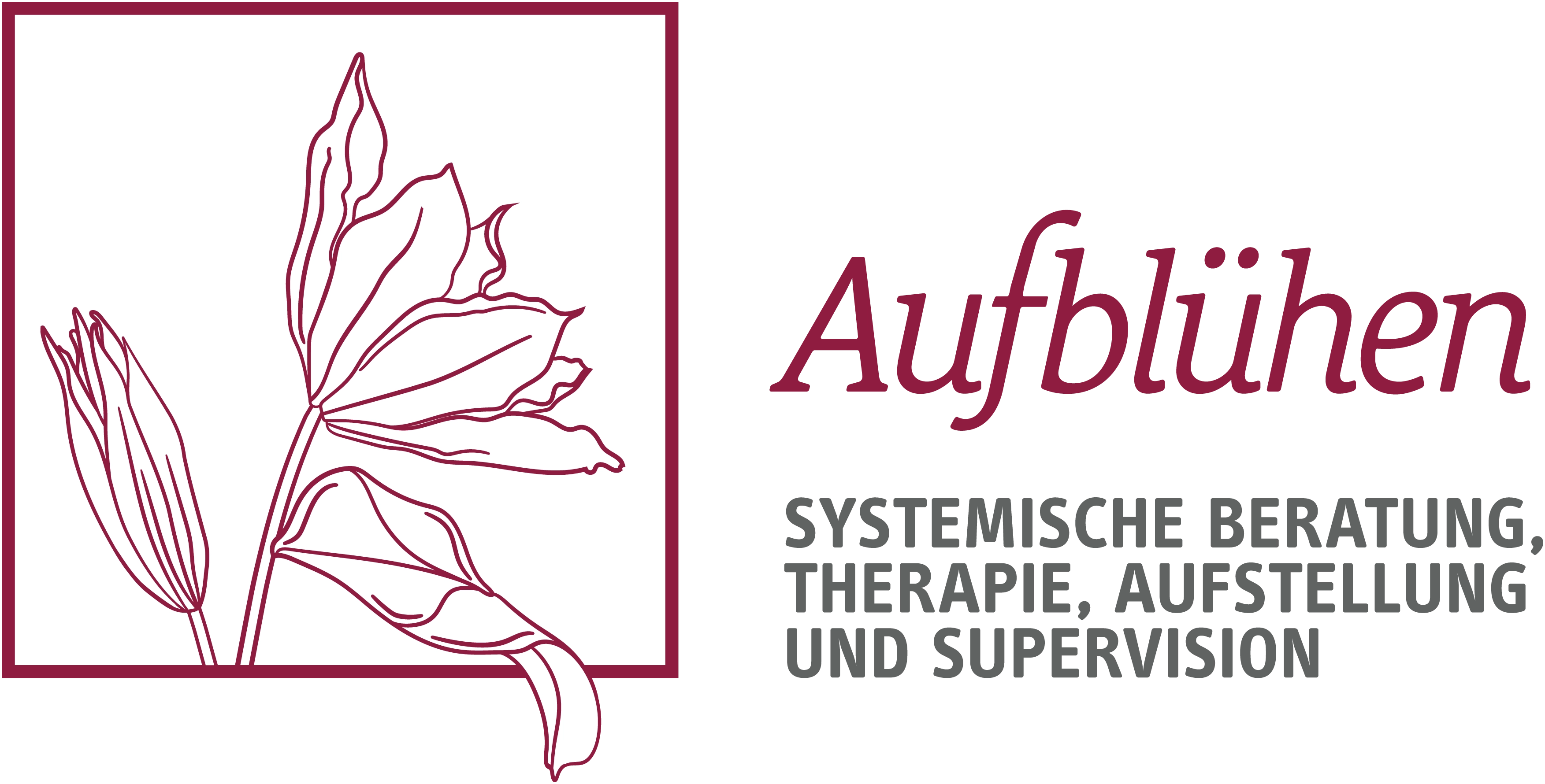 Logo Aufblühen