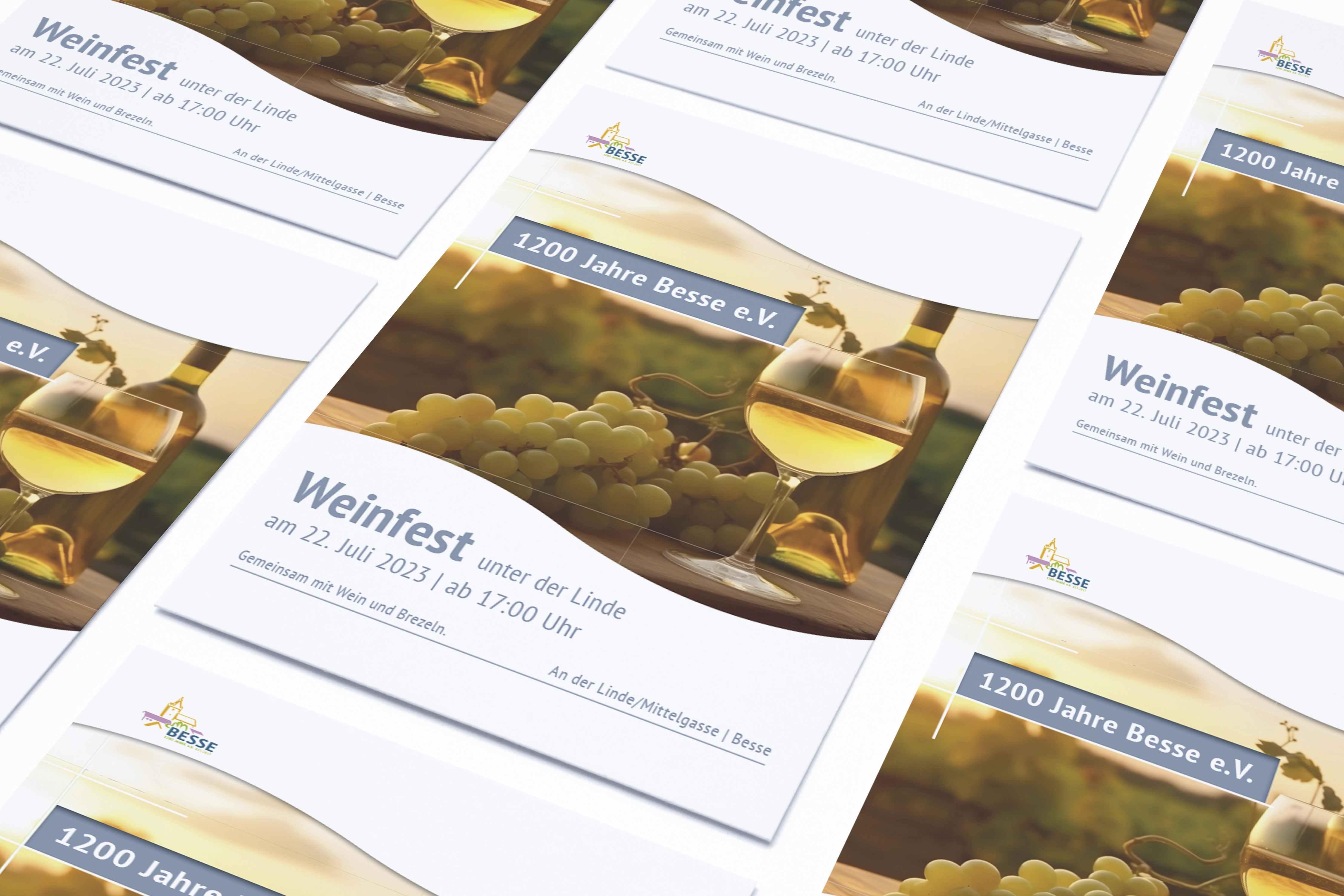 Plakate des Wenifests Besse.