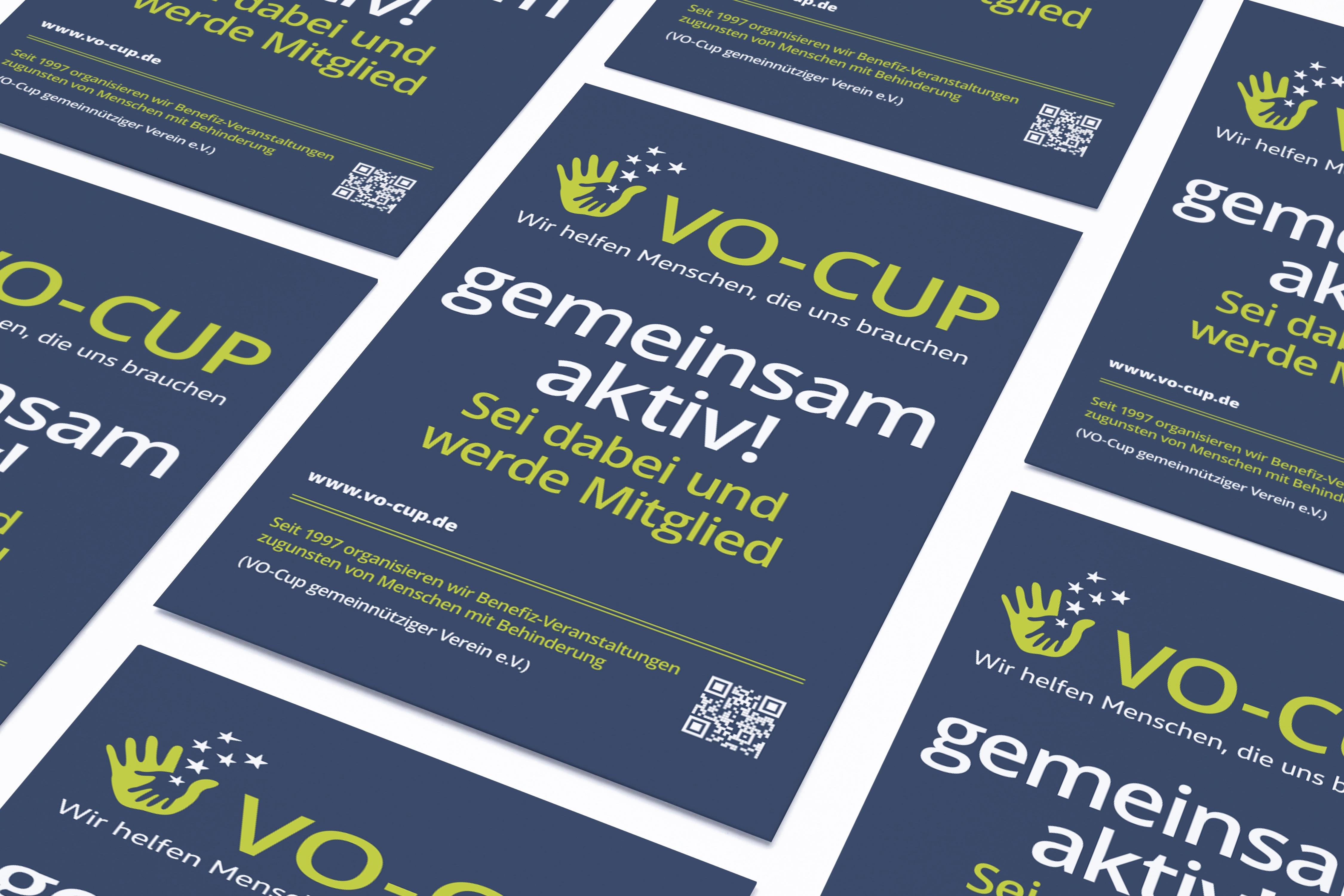 Plakat zur Mitgliedergewinnung des Fördervereins.