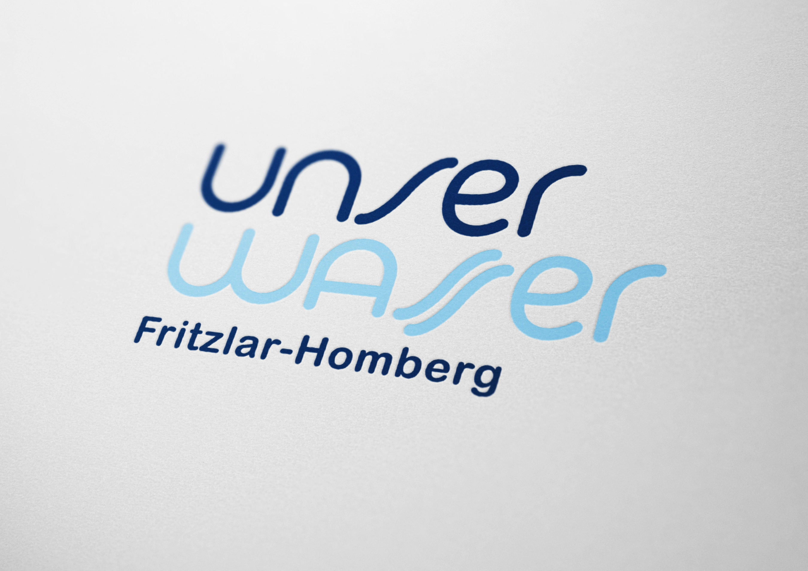 Logo von Unser Wasser Fritzlar-Homberg.